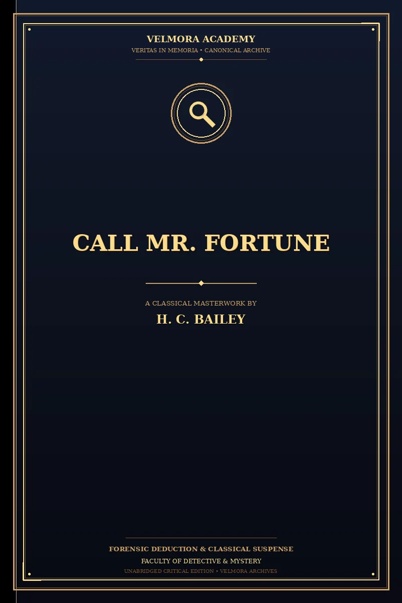 Call Mr. Fortune