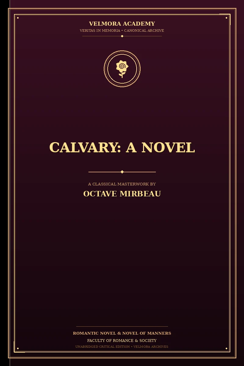 Calvary: A Novel