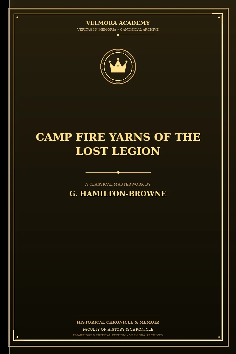 Cover of Camp Fire Yarns of the Lost Legion