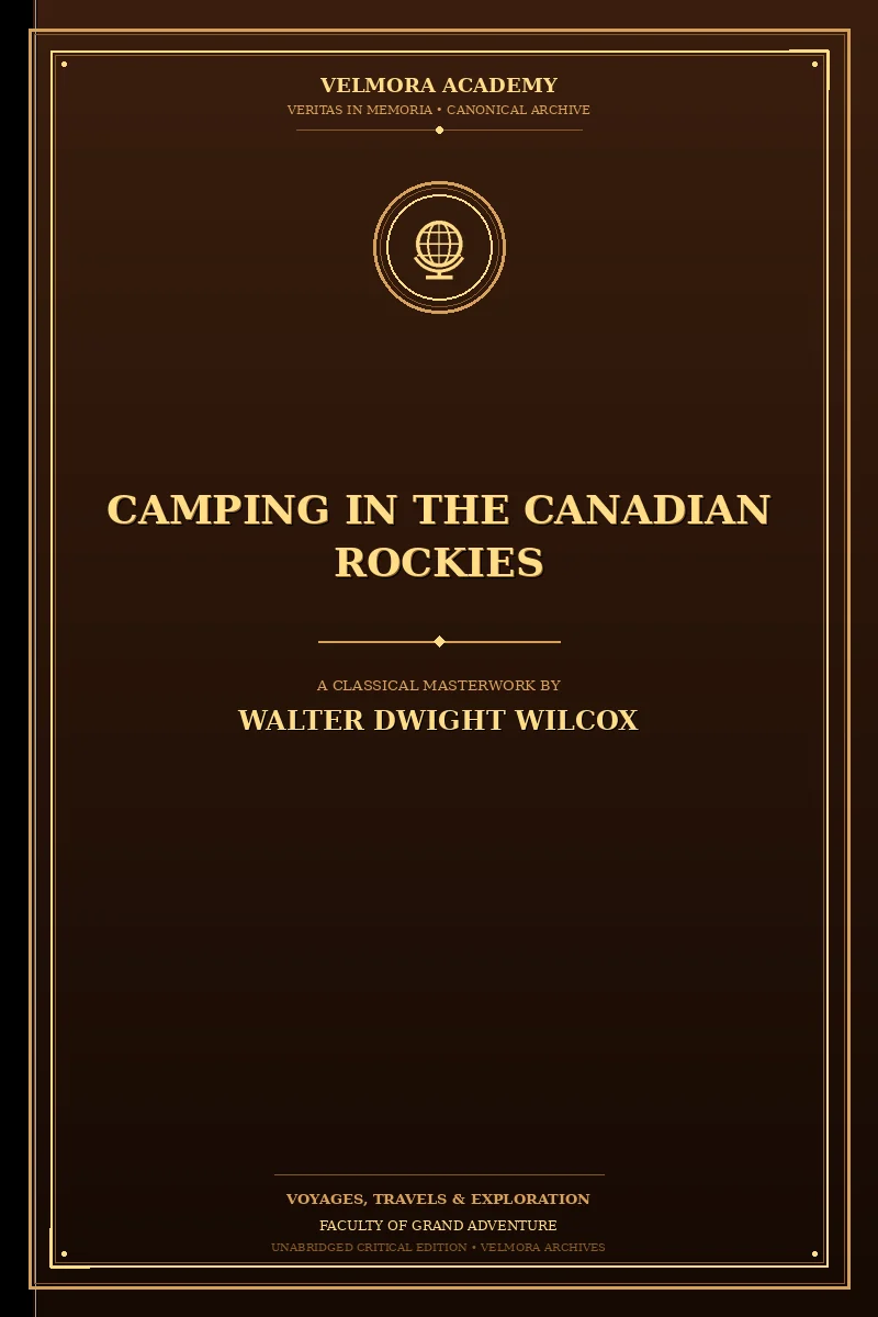 Cover of Camping in the Canadian Rockies