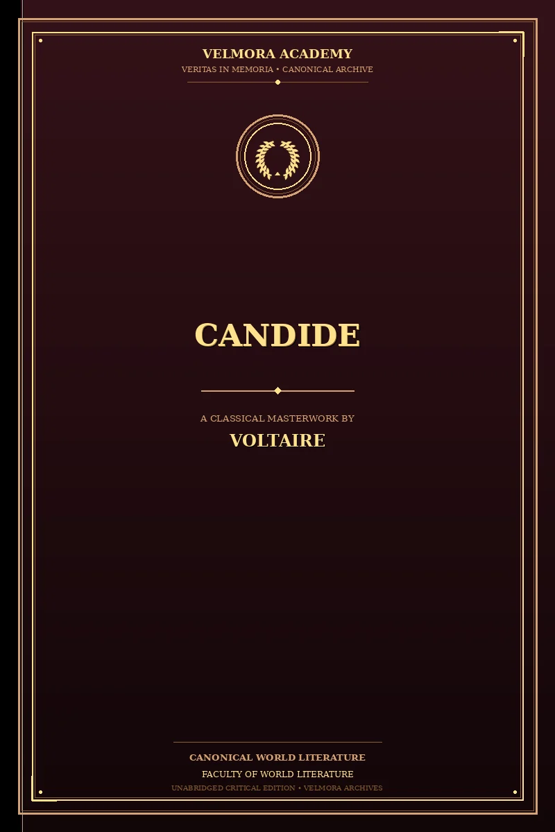 Cover of Candide