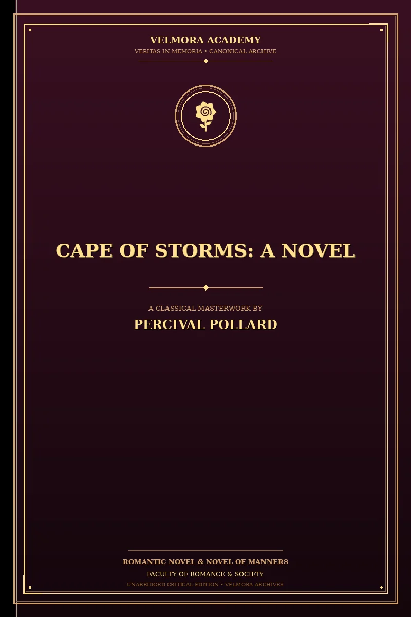 Cape of Storms: A Novel