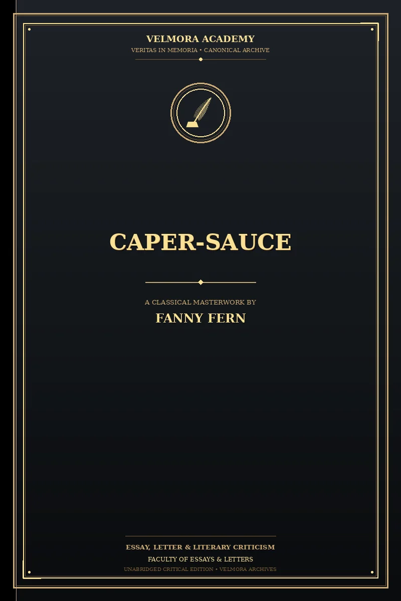 Caper-Sauce