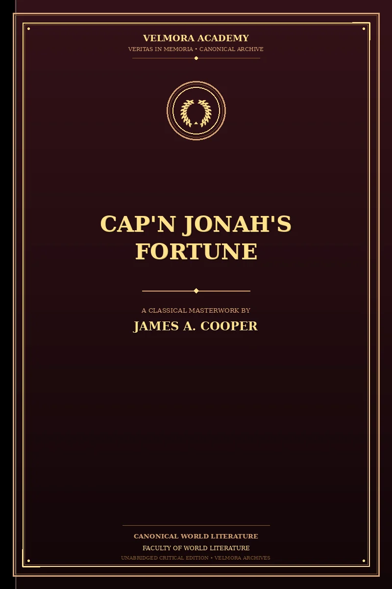 Cap'n Jonah's fortune