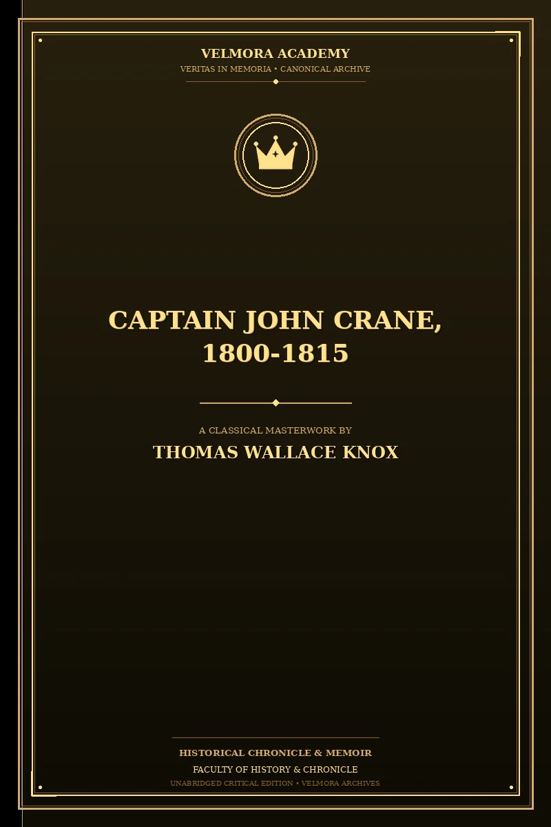 Cover of Captain John Crane, 1800-1815