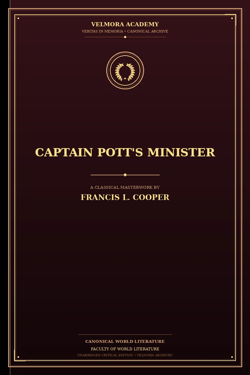 Cover of Captain Pott's Minister