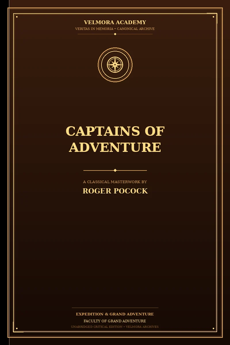 Cover of Captains of adventure