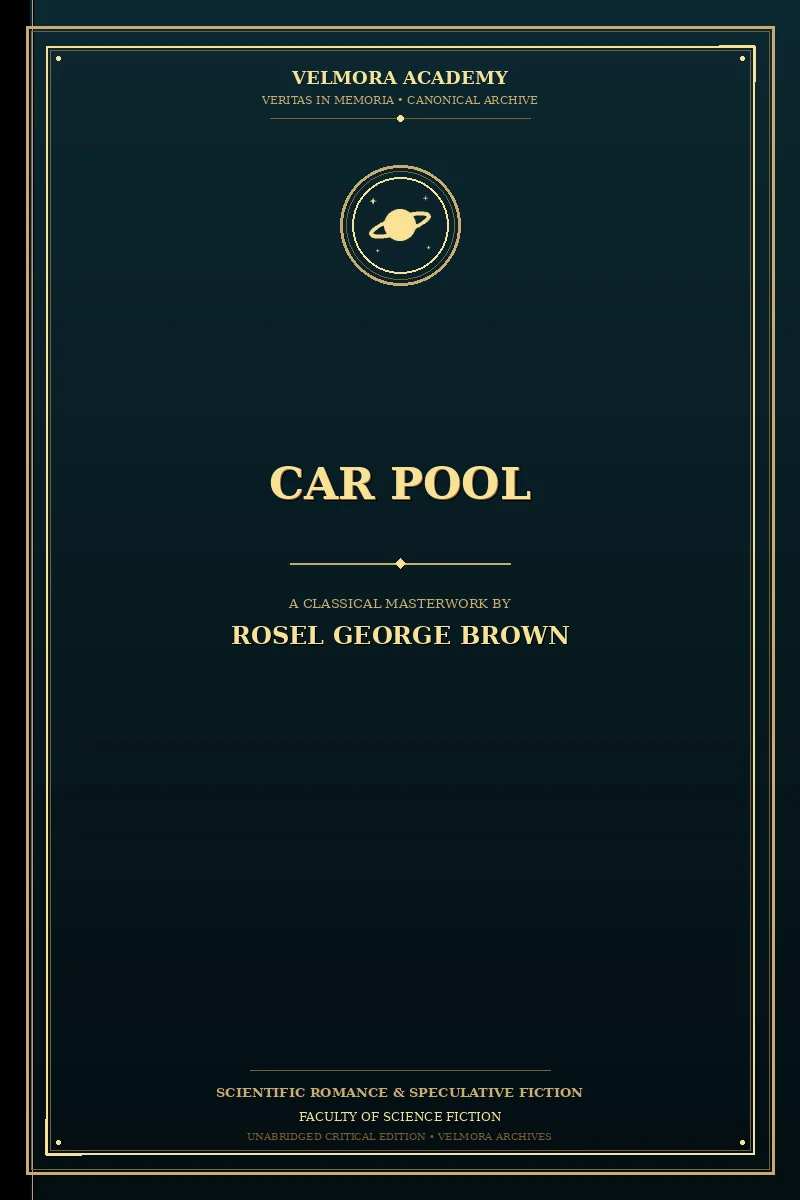 Cover of Car Pool