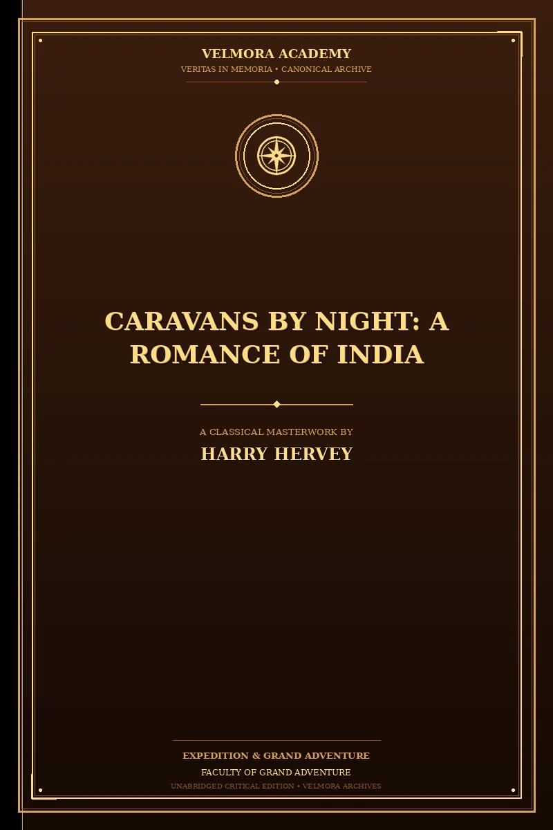 Cover of Caravans By Night: A Romance of India
