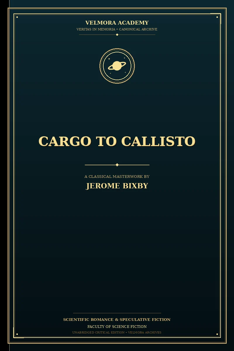 Cargo to Callisto