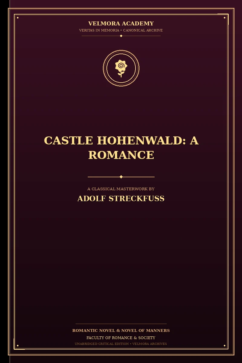 Cover of Castle Hohenwald: A Romance