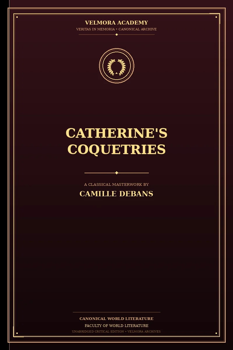 Catherine's coquetries