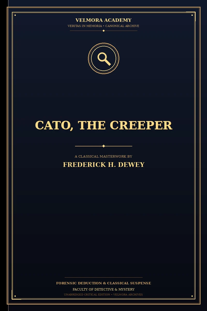 Cover of Cato, the creeper