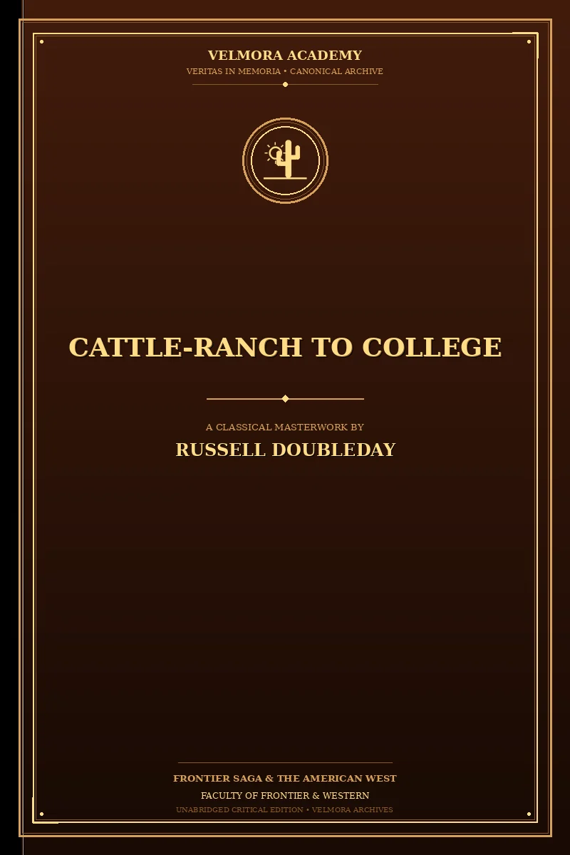 Cattle-Ranch to College
