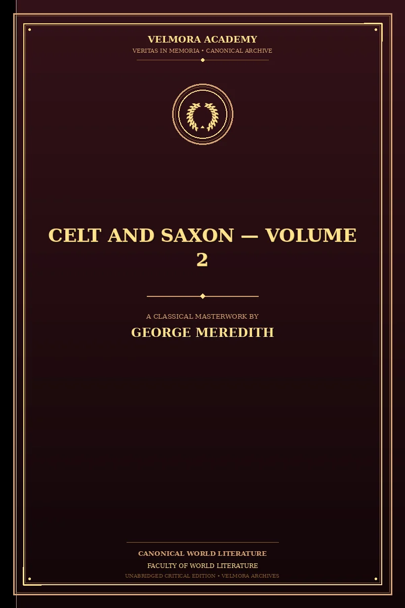 Cover of Celt and Saxon — Volume 2