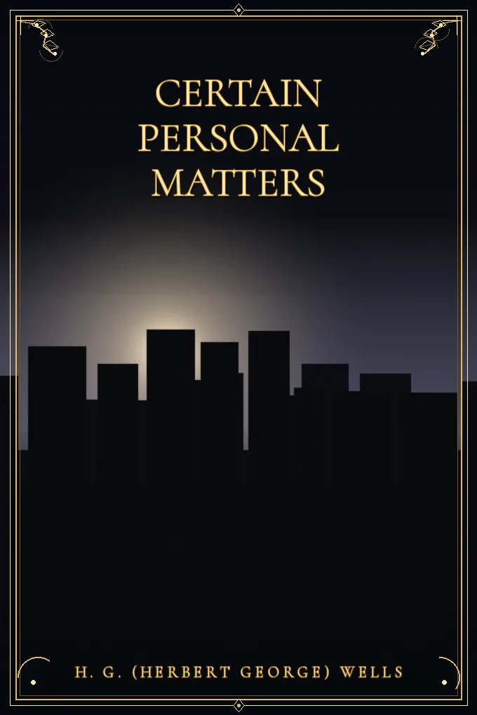 Cover of Certain Personal Matters