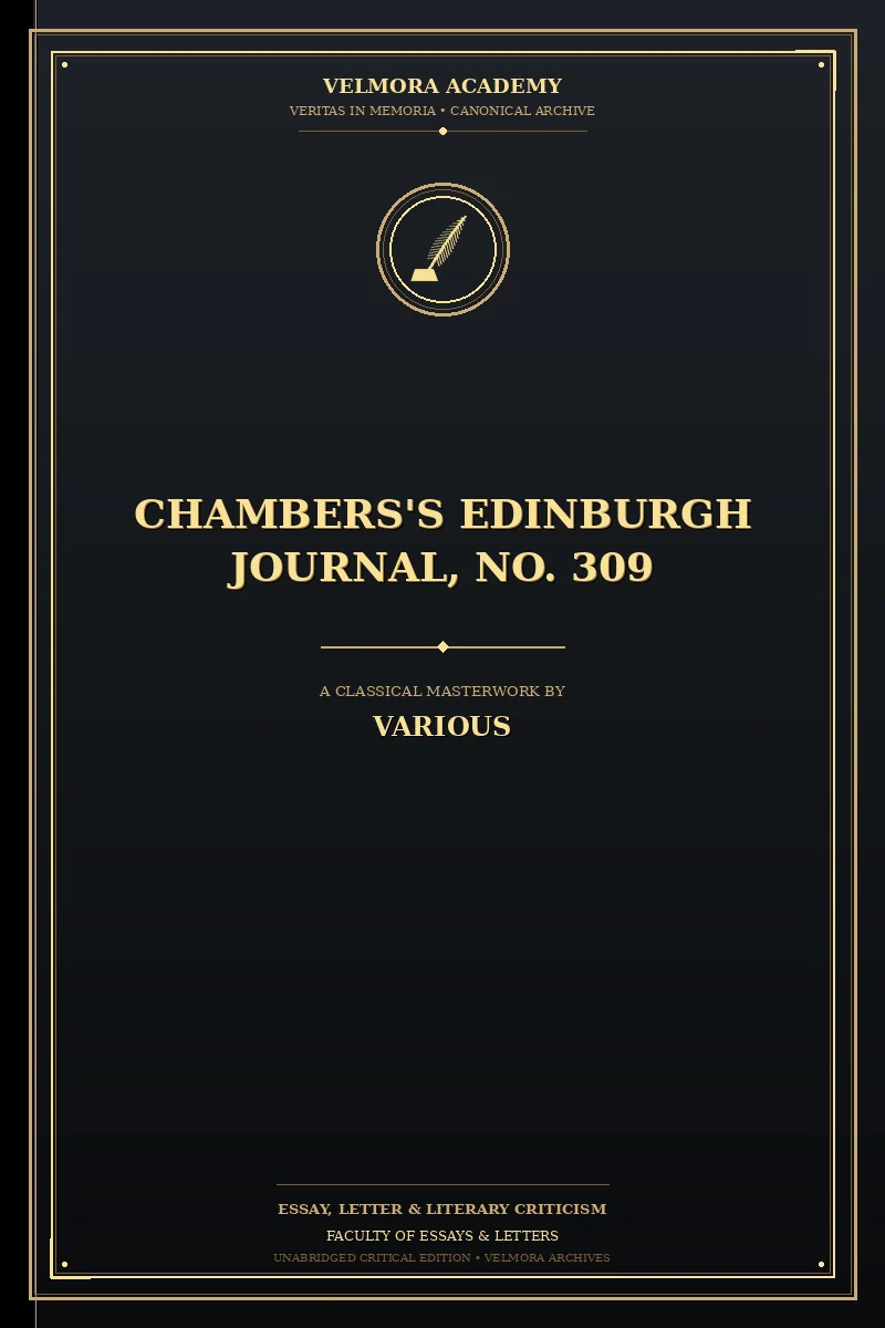 Chambers's Edinburgh Journal, No. 309