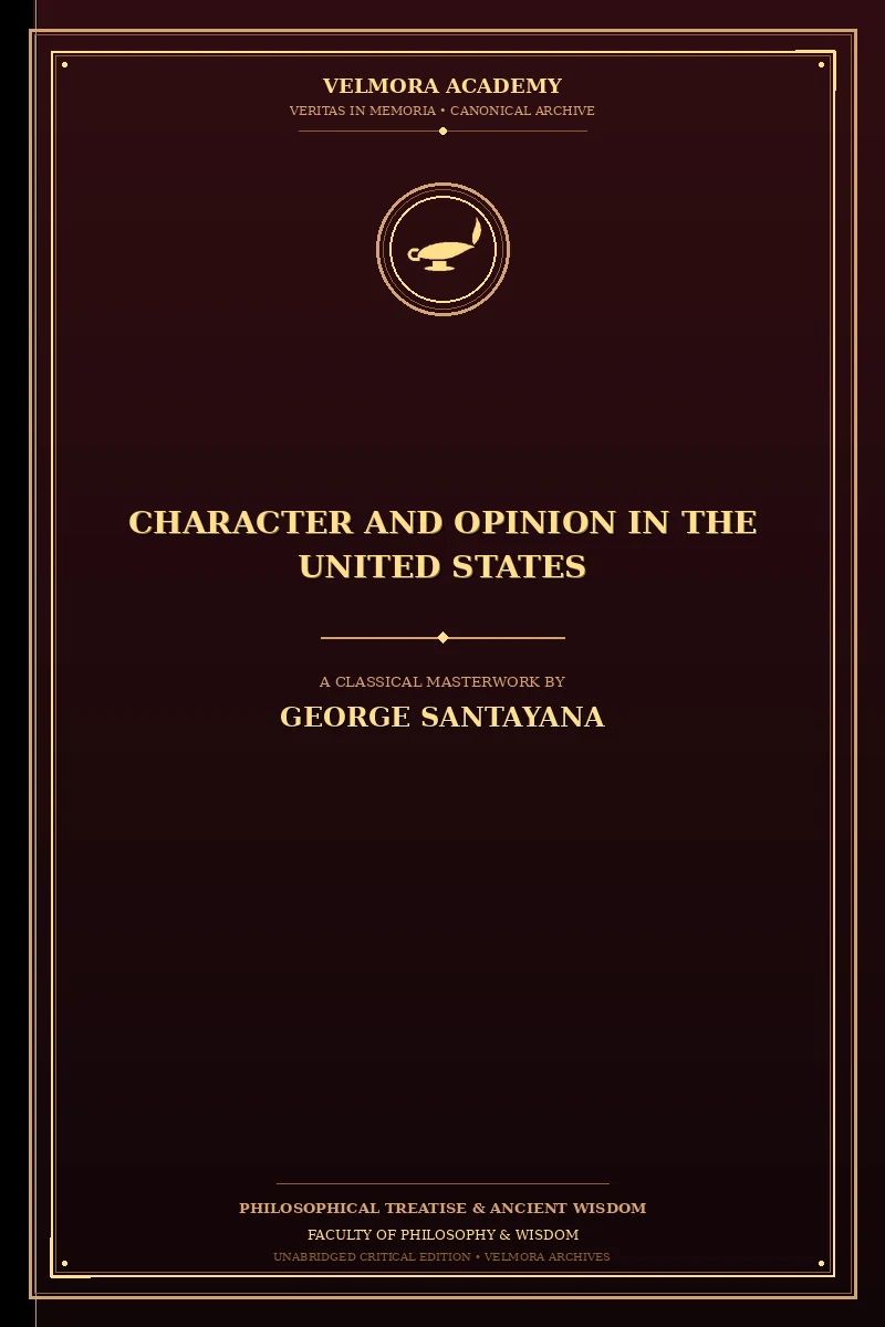 Cover of Character and Opinion in the United States