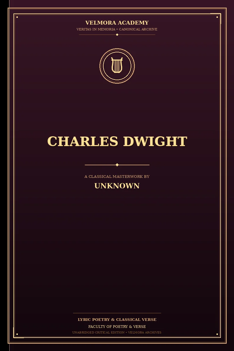 Cover of Charles Dwight