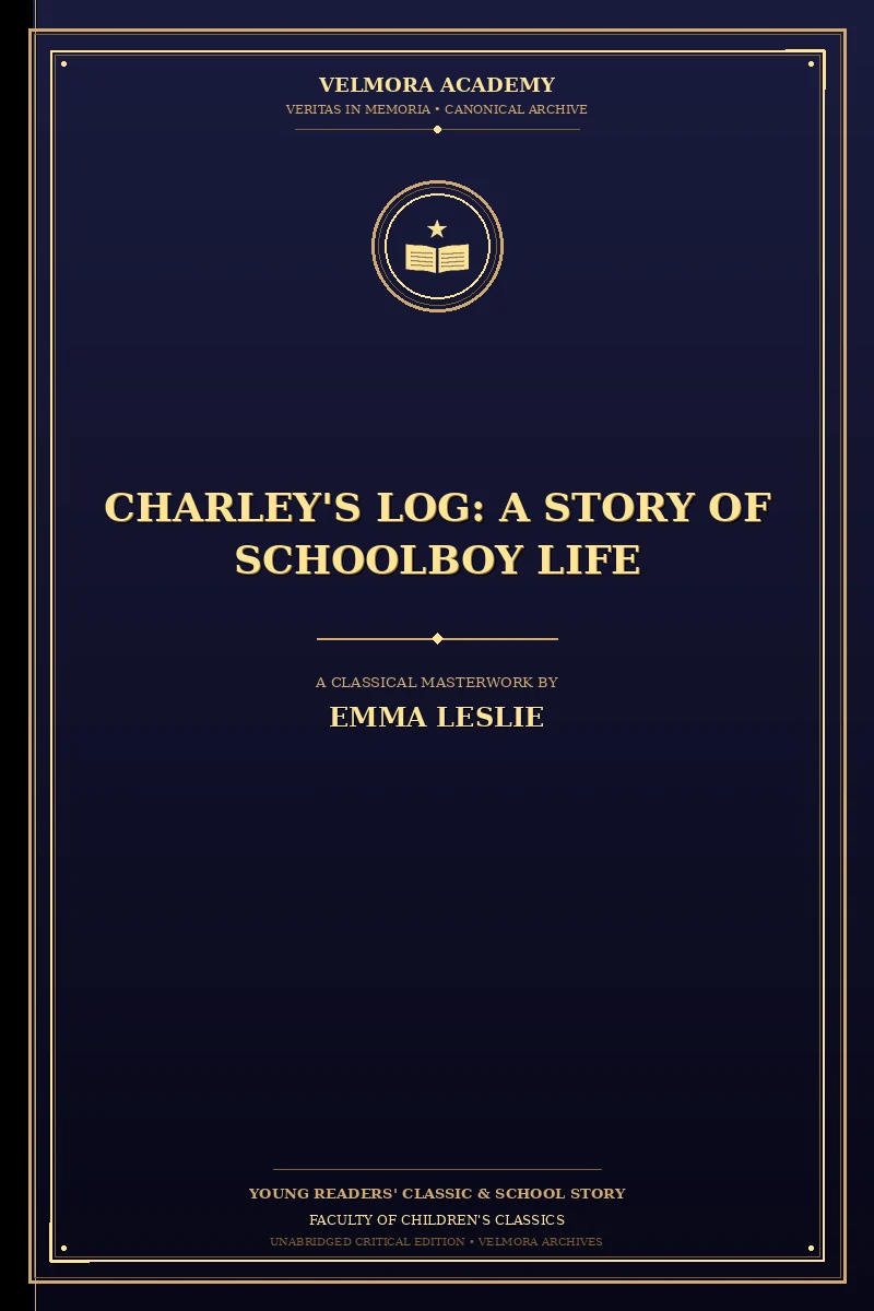 Charley's Log: A Story of Schoolboy Life