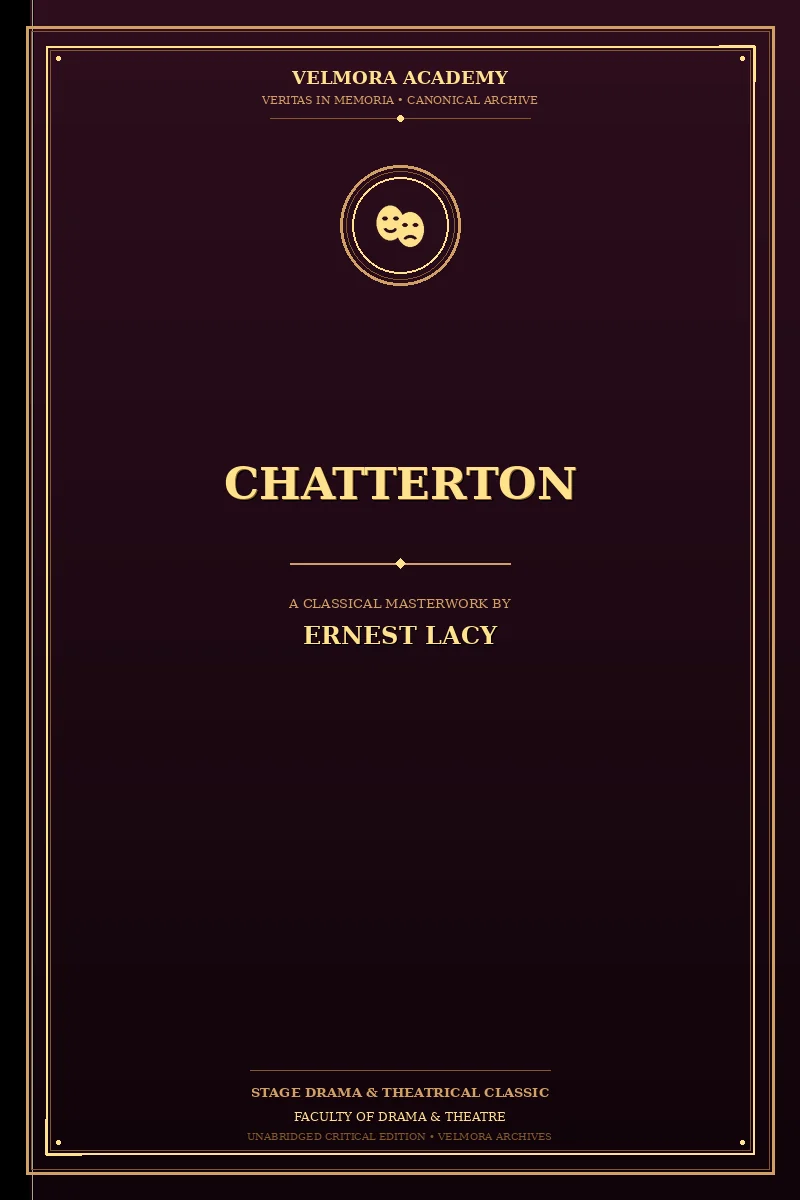 Cover of Chatterton