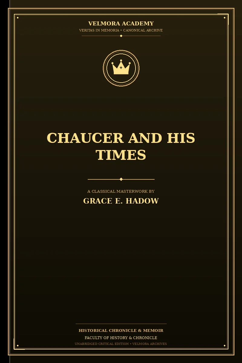 Chaucer and His Times