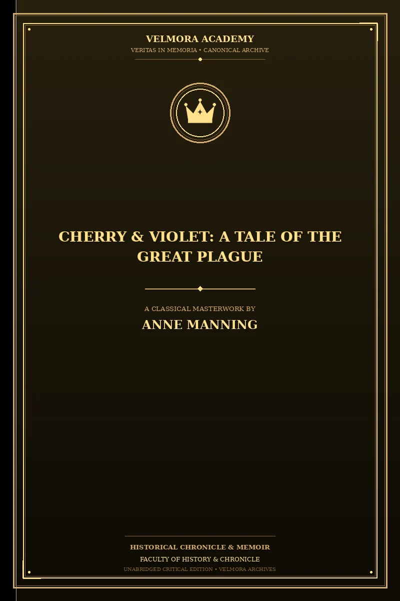Cover of Cherry & Violet: A Tale of the Great Plague