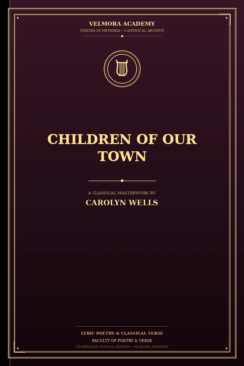 Cover of Children of Our Town