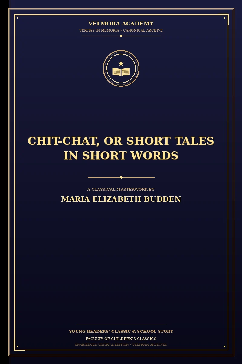 Cover of Chit-chat, or Short Tales in Short Words