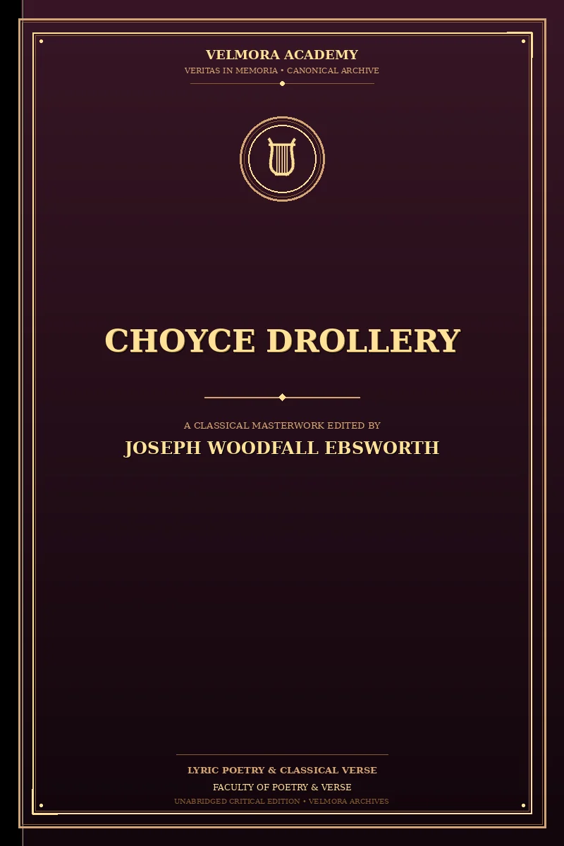 Cover of Choyce Drollery