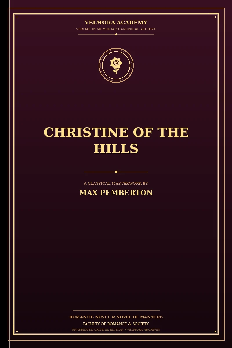 Cover of Christine of the hills