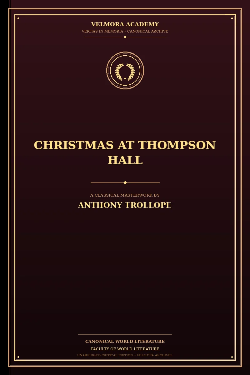Christmas at Thompson Hall