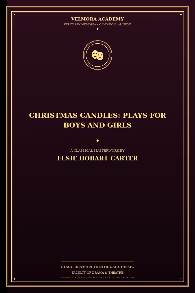 Christmas Candles: Plays for Boys and Girls