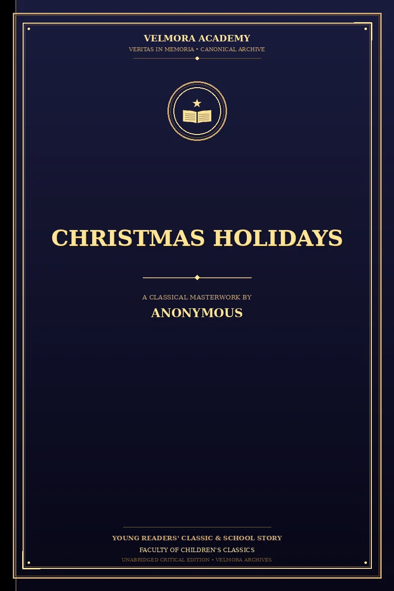 Cover of Christmas Holidays