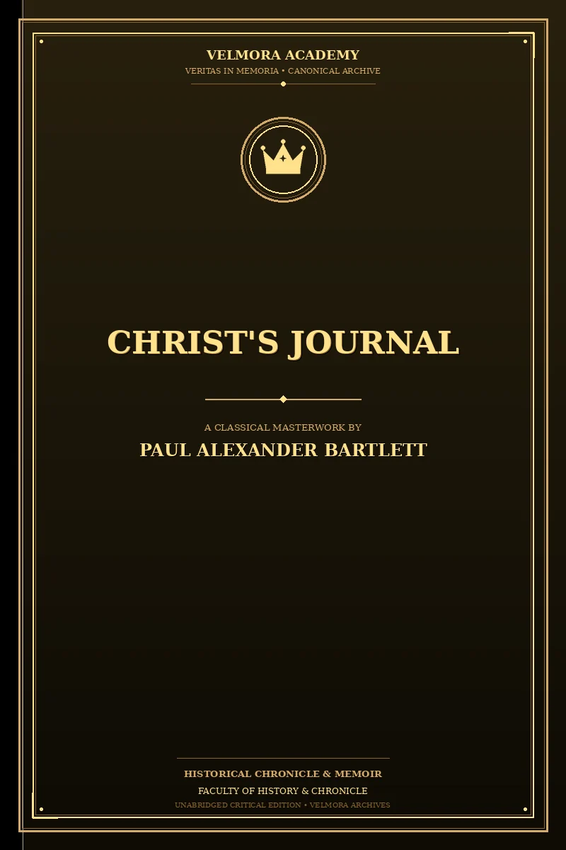 Cover of Christ's Journal