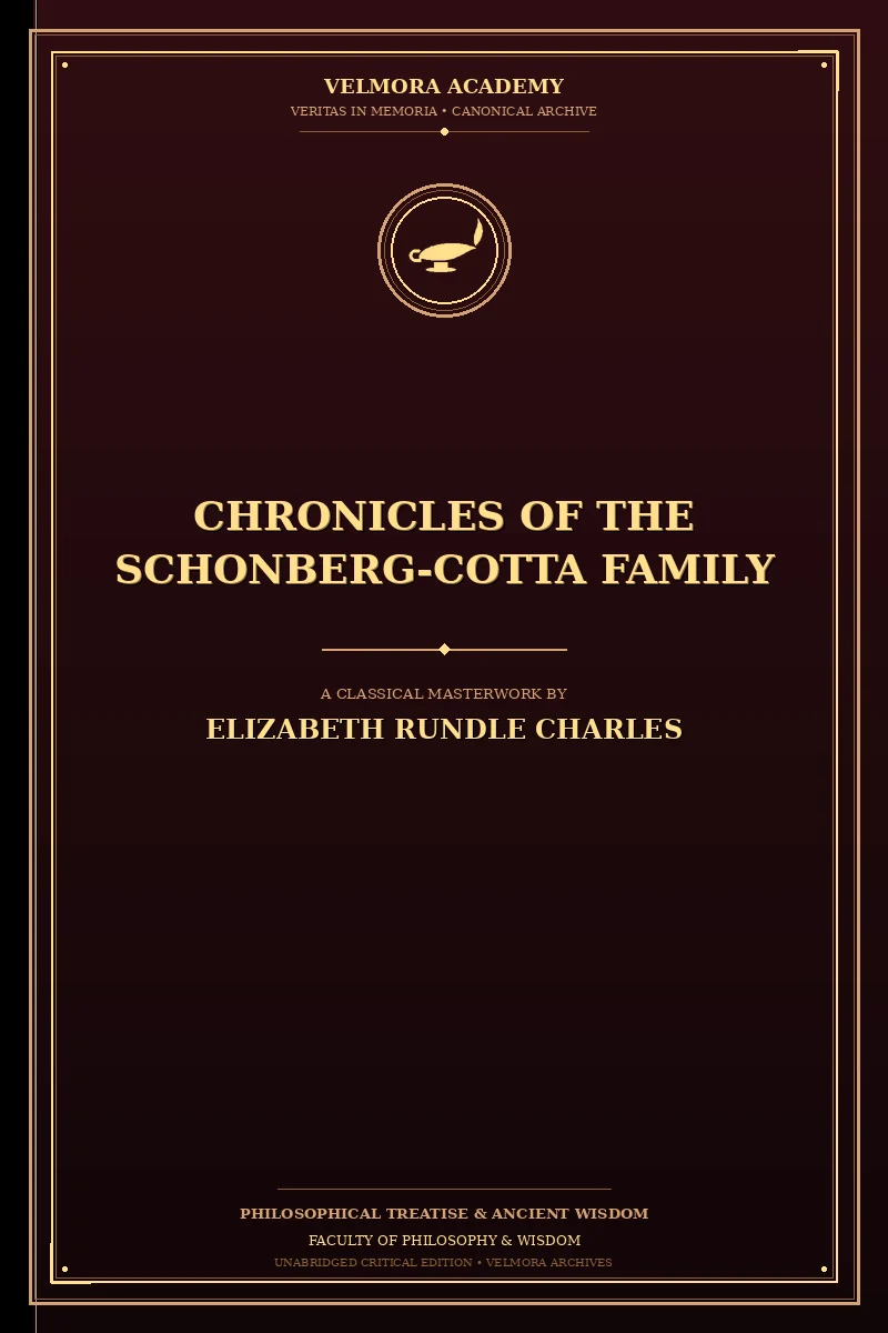 Chronicles of the Schonberg-Cotta Family