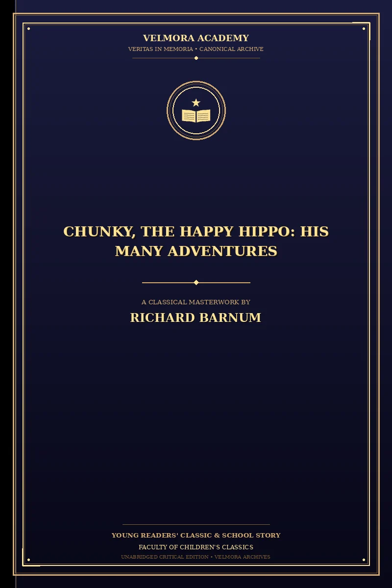 Chunky, the Happy Hippo: His Many Adventures