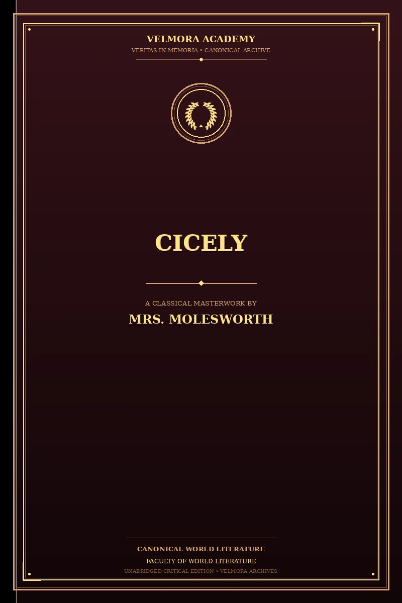 Cover of Cicely