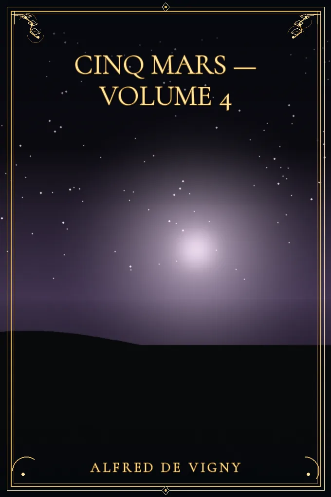 Cover of Cinq Mars — Volume 4