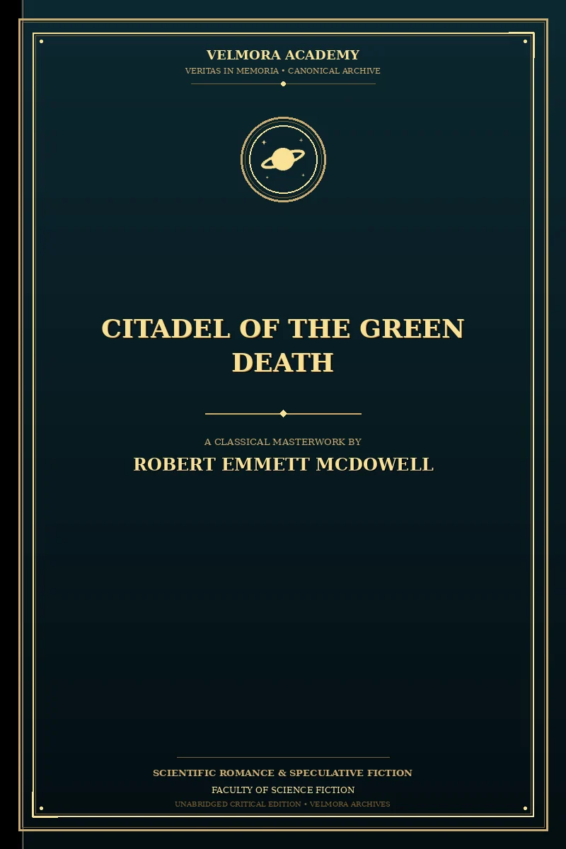 Cover of Citadel of the Green Death