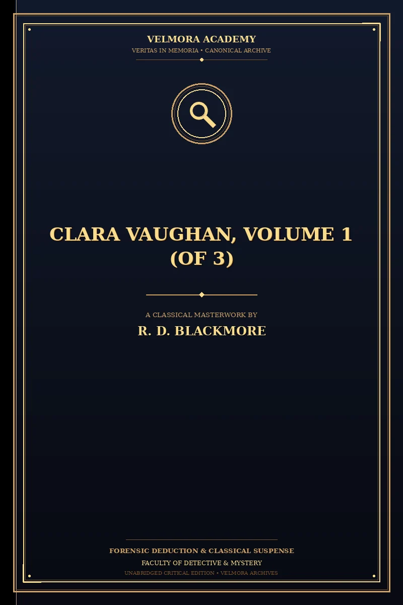 Clara Vaughan, Volume 1 (of 3)