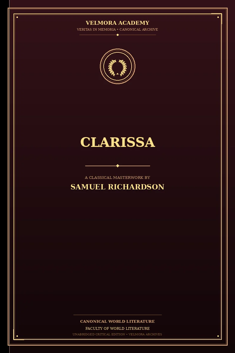 Cover of Clarissa