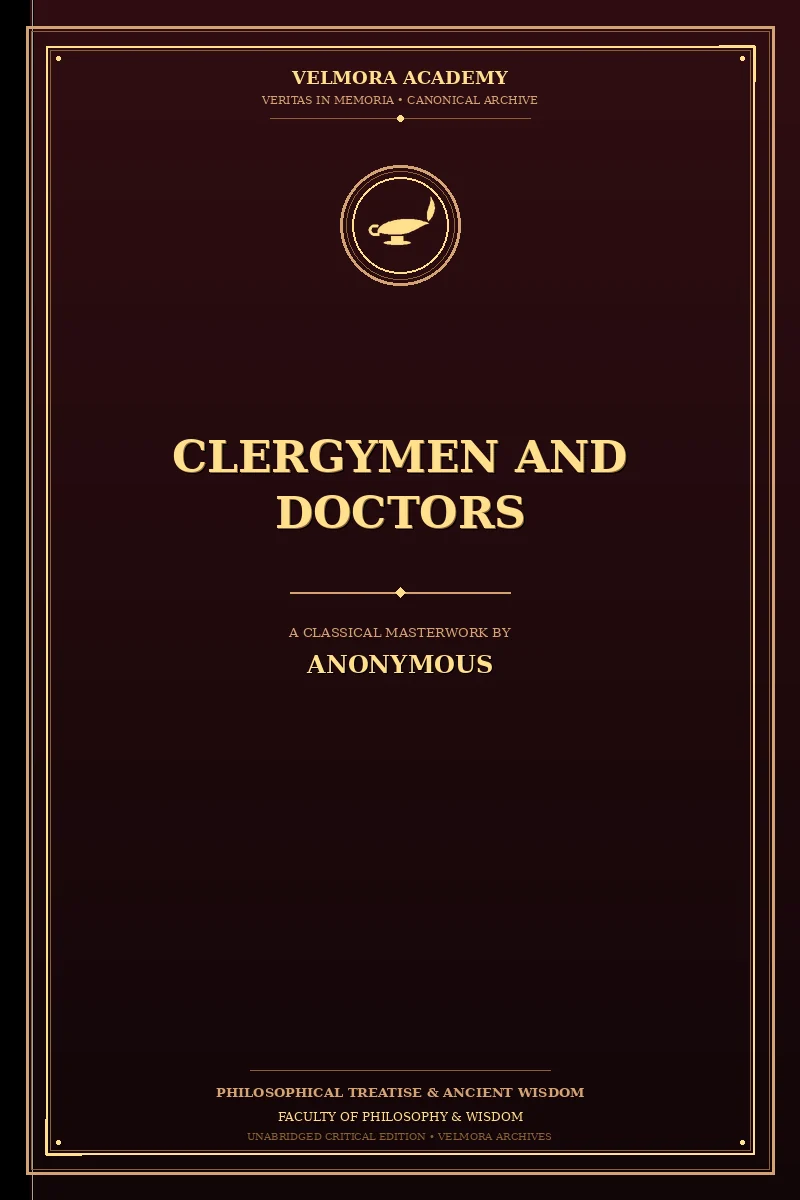 Clergymen and Doctors