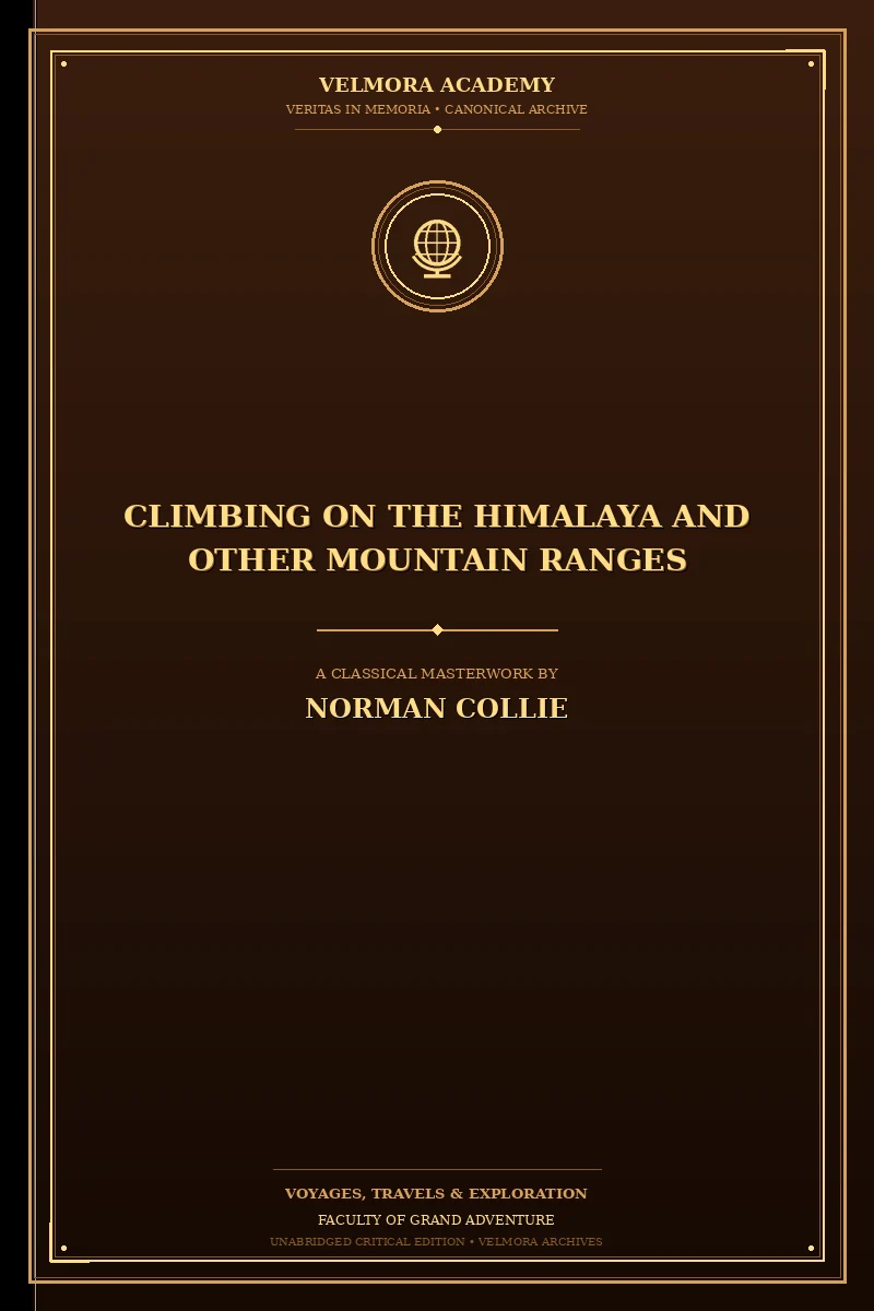 Cover of Climbing on the Himalaya and Other Mountain Ranges