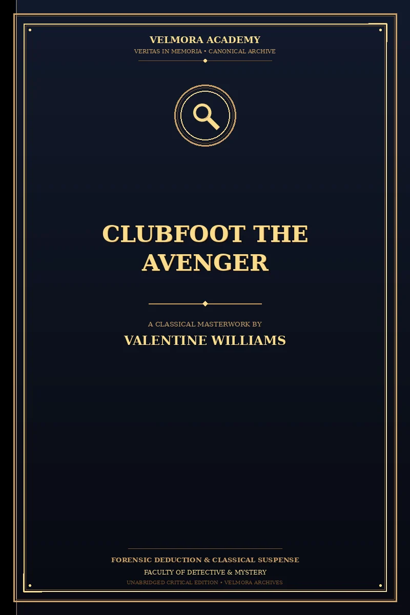 Cover of Clubfoot the Avenger