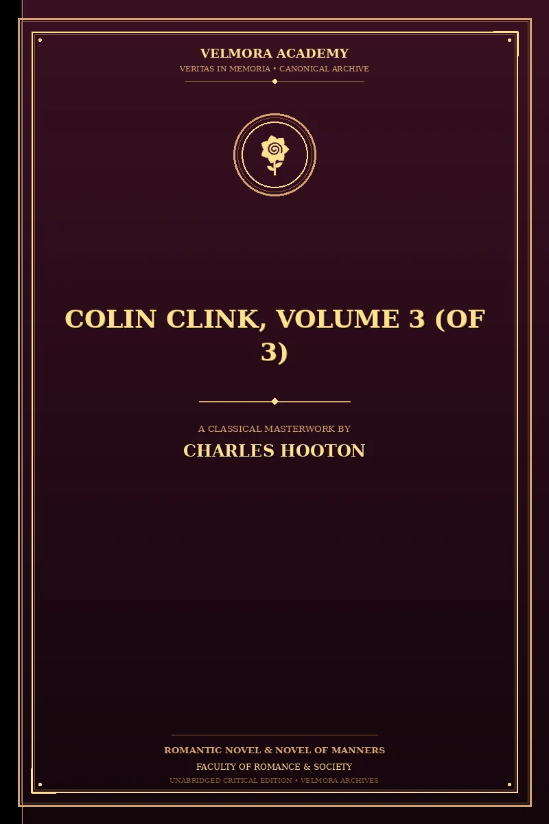 Cover of Colin Clink, Volume 3 (of 3)