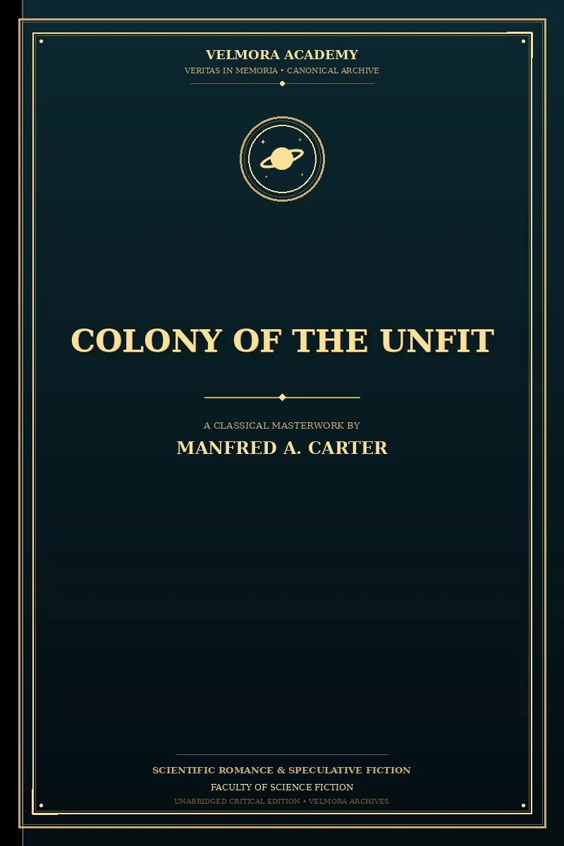 Colony of the Unfit