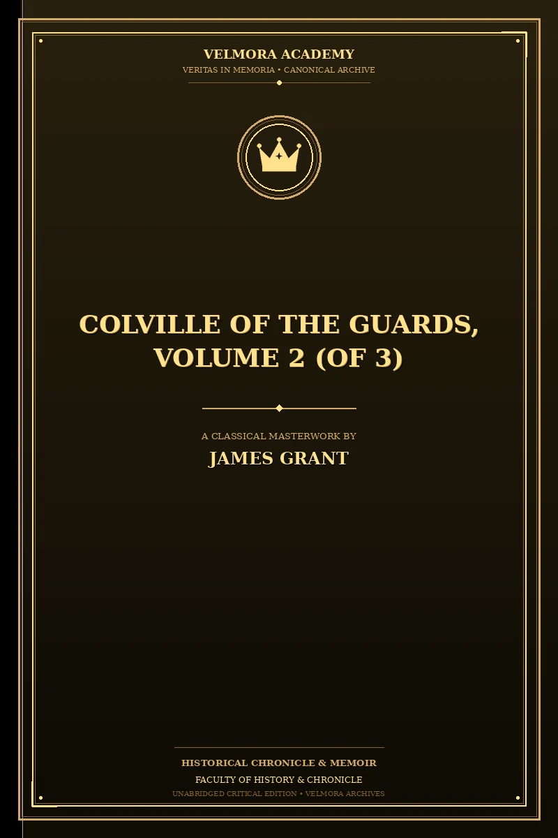 Cover of Colville of the Guards, Volume 2 (of 3)
