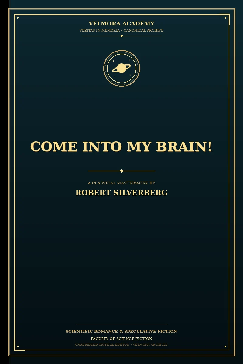 Cover of Come Into My Brain!