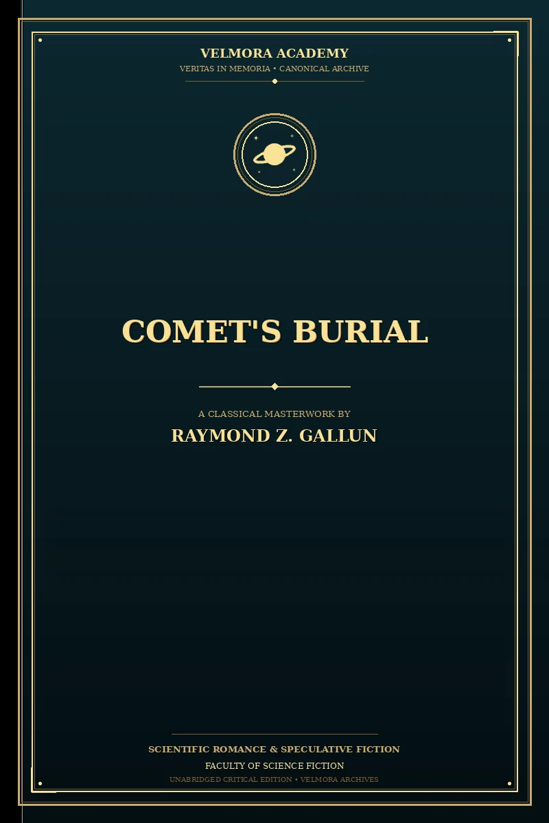 Cover of Comet's Burial
